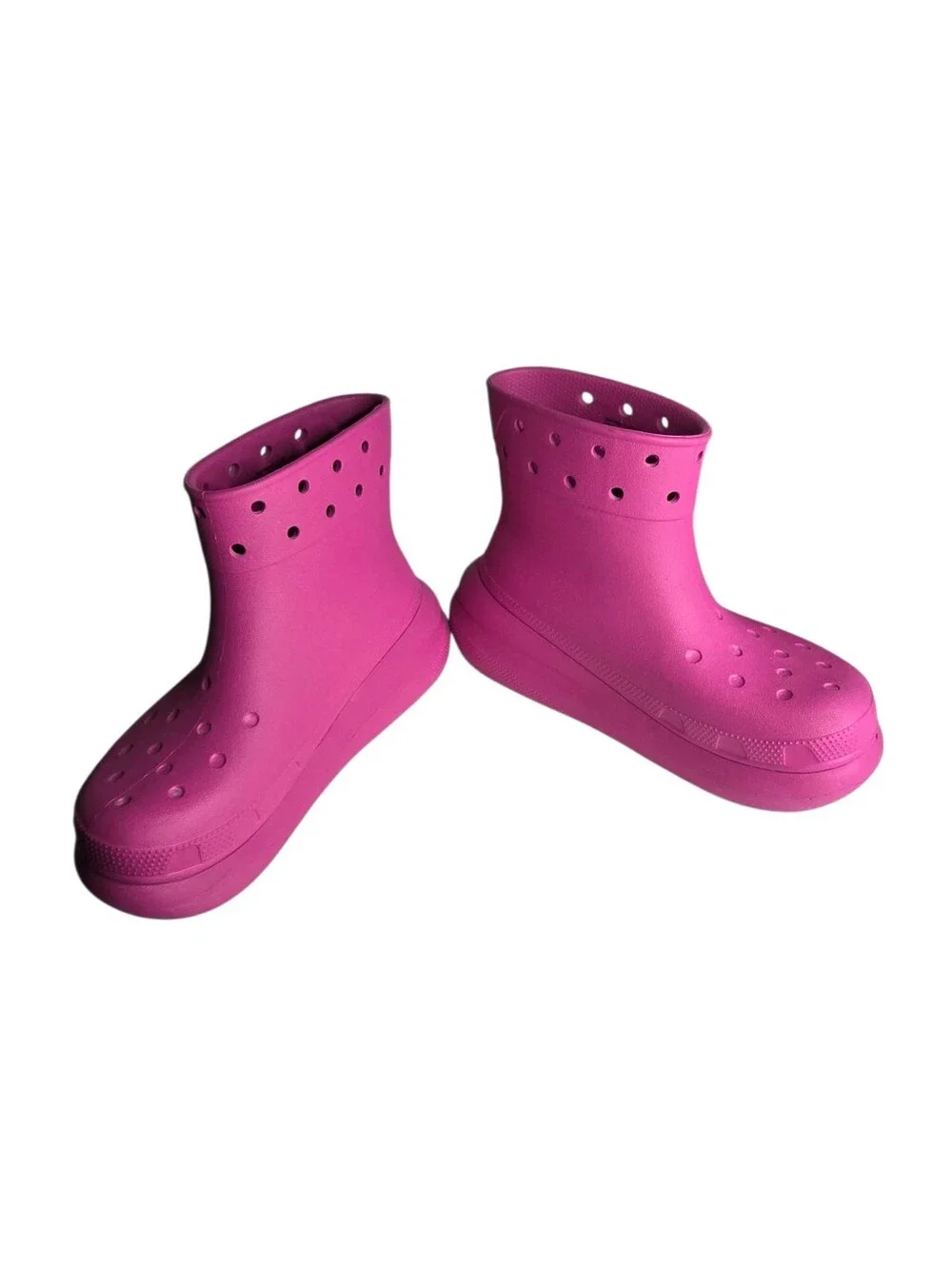 Crocs Classic Crush Unisex Rain Waterproof Boots Size Women's 7 Men's 5